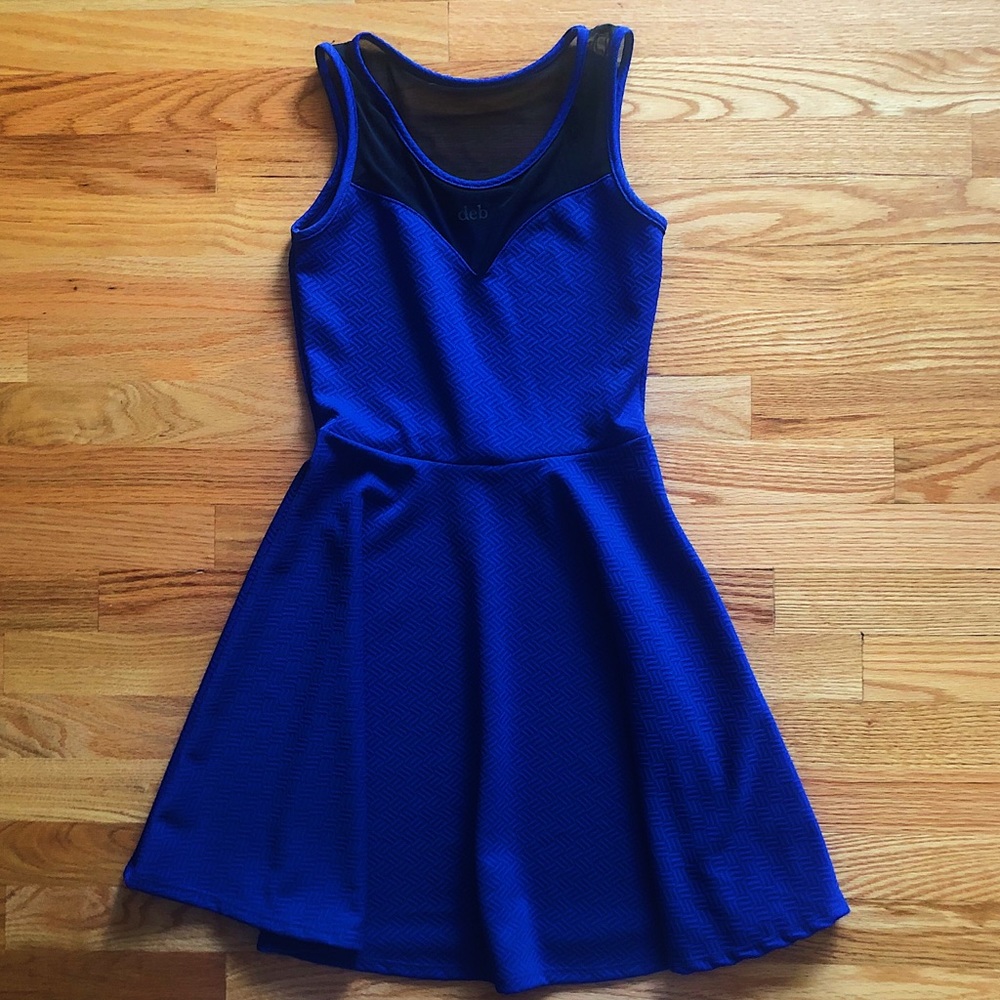 Dark Blue Deb cocktail dress